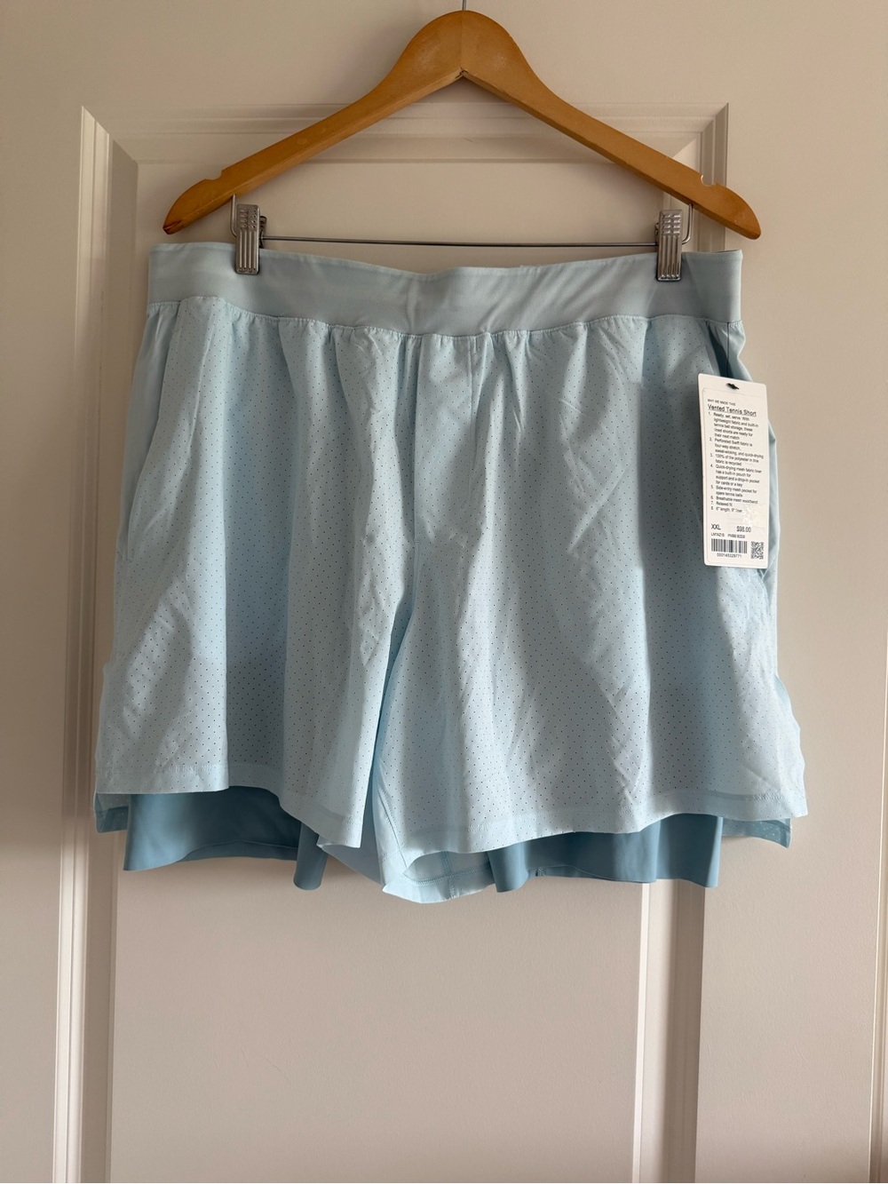 Lululemon Vented Tennis Short 6" men Size XXL PWBE New